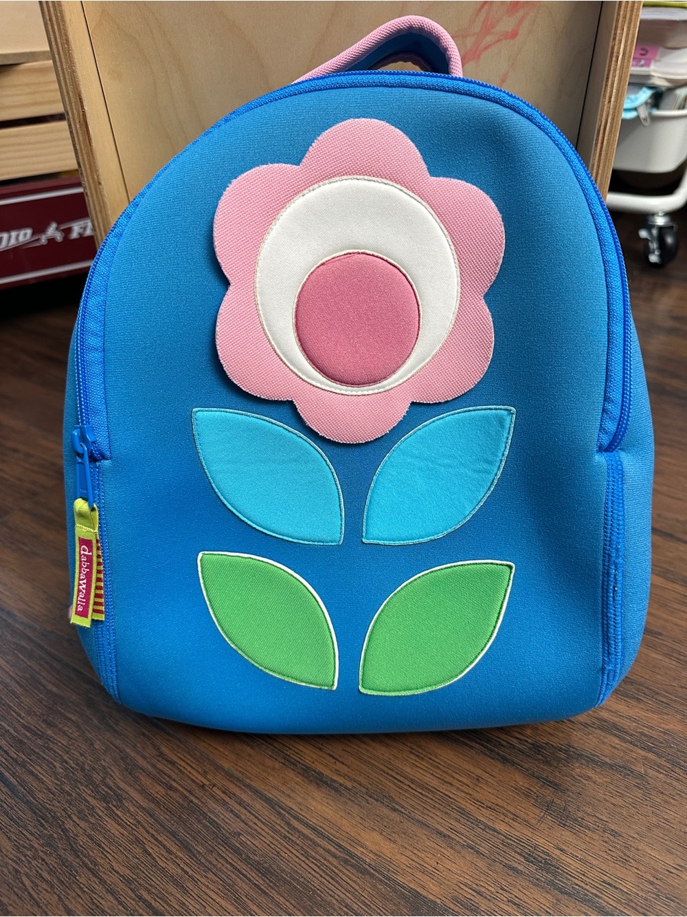 Dabbawalla Small Kids Backpack Flower Pre-K Daycare Bag